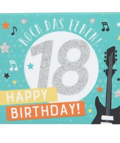 Soundbox zum 18. Geburtstag "Rock das Leben"