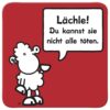 Sheepworld Untersetzer "Lächle!"