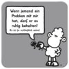 Sheepworld Untersetzer "Problem"