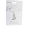 Halskette "Blatt", versilbert