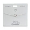 Armband mit Motiv "Herz", versilbert