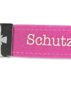 Glücksfilz Anhänger in rosa "Schutzengel"