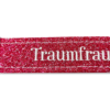 Schlaufen Schlüsselanhänger "Glücksfilz - Traumfrau" mit Metallabschluss