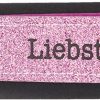 Glücksfilz Anhänger in rosa/lila 