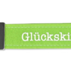 Schlaufen Schlüsselanhänger "Glücksfilz - Glückskind" mit Metallabschluss
