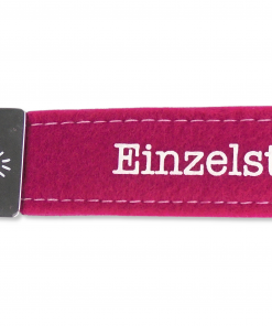 Glücksfilz Anhänger in pink "Einzelstück"