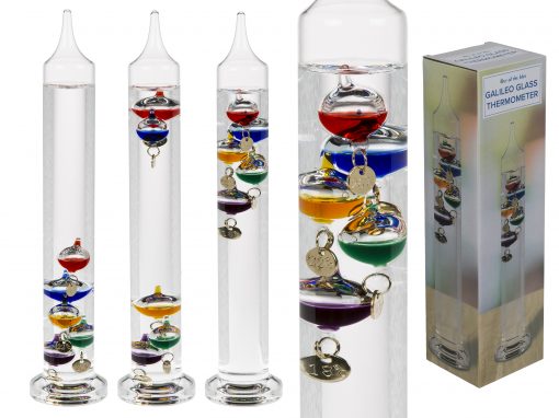 GALILEO Thermometer aus Glas