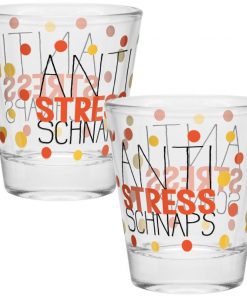 Sheepworld Schnapsglas "Anti Stress Schnaps"