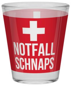 Sheepworld Schnapsglas "Notfall Schnaps"