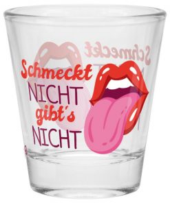 Sheepworld Schnapsglas "Schmeckt nicht gibt's nicht"