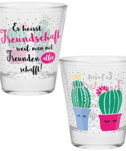 Sheepworld Schnapsglas "Freundschaft"