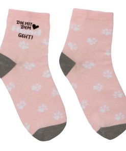 Sheepworld Zaubersocken "Die mit dem Hund geht"