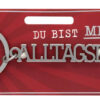 Schlüsselanhänger mit Schriftzug - Alltagsheld auf Headerkarte