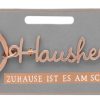 Schlüsselanhänger mit Schriftzug - Hausherrin auf Headerkarte