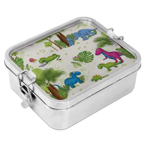 ppd Lunchbox "Dinos" aus Edelstahl