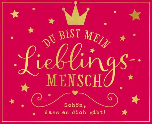 Geschenkbox mit Musik "Lieblingsmensch"