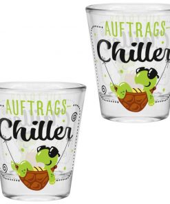 Sheepworld Schnapsglas "Auftrags-Chiller"