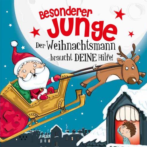 Personalisierte Weihnachtsgeschichte – Besonderer Junge