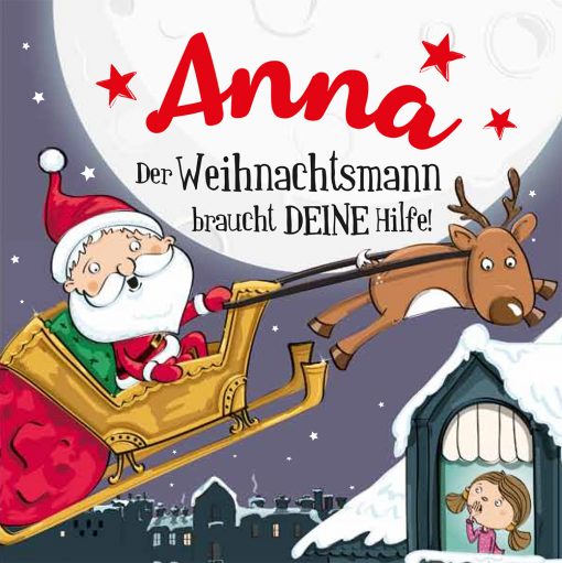 Personalisierte Weihnachtsgeschichte für Anna