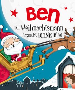 Personalisierte Weihnachtsgeschichte für Ben