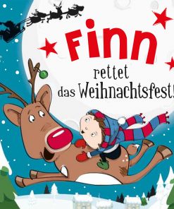 Personalisierte Weihnachtsgeschichte für Finn