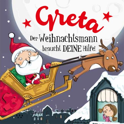 Personalisierte Weihnachtsgeschichte für Greta