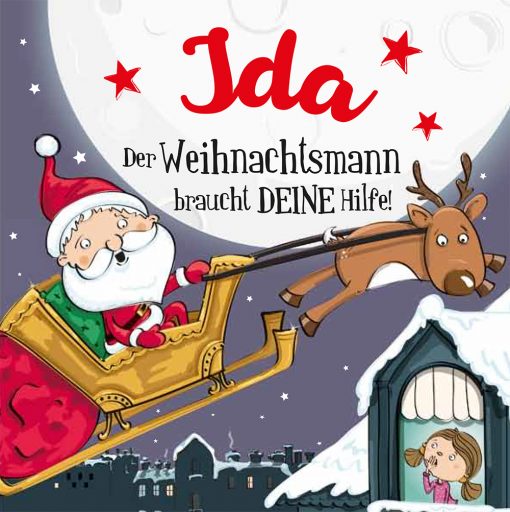 Personalisierte Weihnachtsgeschichte für Ida