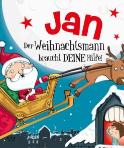 Personalisierte Weihnachtsgeschichte für Jan