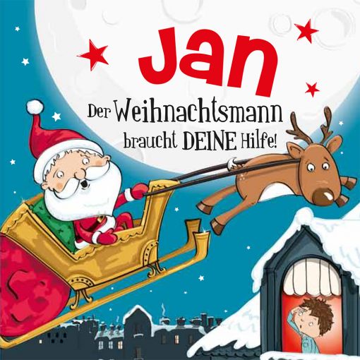 Personalisierte Weihnachtsgeschichte für Jan