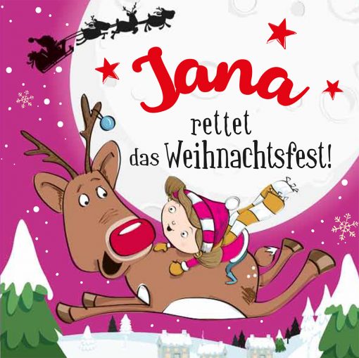 Personalisierte Weihnachtsgeschichte für Jana