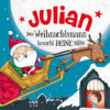 Weihnachtsgeschichte mit Namen für Julian - der Weihnachtsmann braucht deine Hilfe!