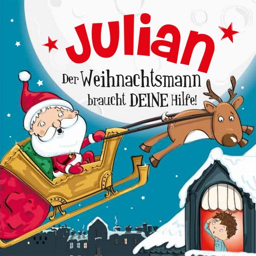 Personalisierte Weihnachtsgeschichte für Julian