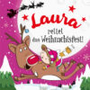 Weihnachtsgeschichte mit Namen für Laura