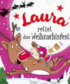 Personalisierte Weihnachtsgeschichte für Laura