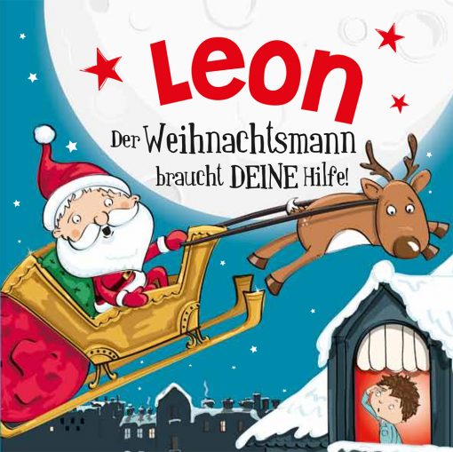 Personalisierte Weihnachtsgeschichte für Leo