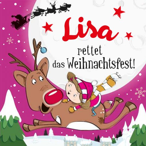 Personalisierte Weihnachtsgeschichte für Lisa