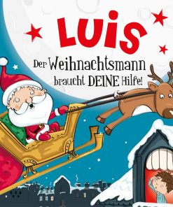 Personalisierte Weihnachtsgeschichte für Luis