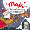 Weihnachtsgeschichte mit Namen für Maja