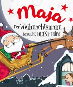 Personalisierte Weihnachtsgeschichte für Maja