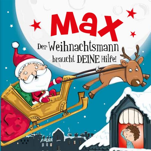 Personalisierte Weihnachtsgeschichte für Max