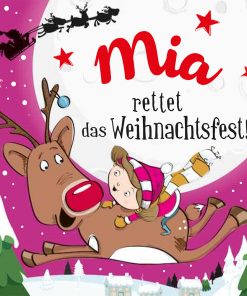 Personalisierte Weihnachtsgeschichte für Mia