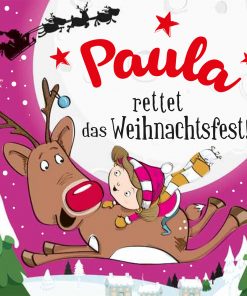 Personalisierte Weihnachtsgeschichte für Paula