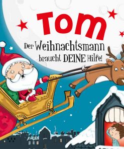 Personalisierte Weihnachtsgeschichte für Tom