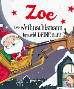 Personalisierte Weihnachtsgeschichte für Zoe