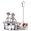 Schraubenfigur Liebespaar mit Fotohalter
