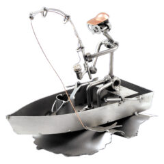Schraubenfigur – Angler auf dem Boot
