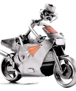 Schraubenfigur – Rennmotorrad