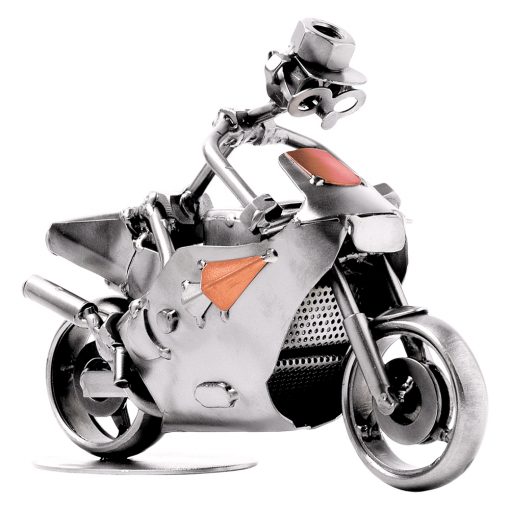 Schraubenfigur – Rennmotorrad