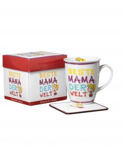 Becher „Beste Mama der Welt“ mit Henkel – Ritzenhoff & Breker