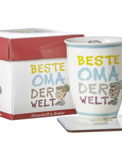 Becher „Beste Oma der Welt“ mit Henkel – Ritzenhoff & Breker